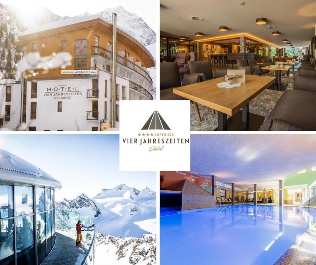 Hotel Vier Jahreszeiten Sankt Leonhard im Pitztal Luaran gambar